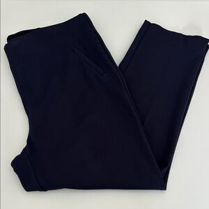 Chico’s Fabulously Slimming Pull-On Pant Navy Size 3 XL Ankle Length
